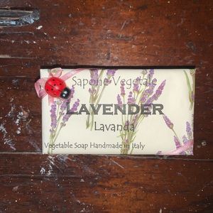 Lavender homemade soap